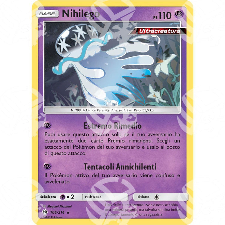 Tuoni Perduti - Nihilego - Holo Rare 106/214 - Warcard - Tuoni Perduti - Nihilego - Holo Rare 106/214 i prezzi più bassi sul mercato, solo da www.warcardshop.com! Carte singole, box, buste e mazzi.
