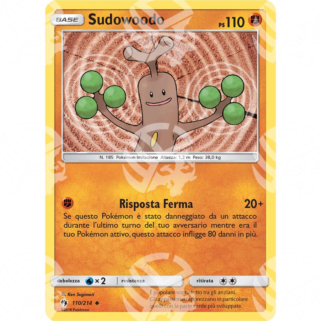 Tuoni Perduti - Sudowoodo - 110/214 - Warcard - Tuoni Perduti - Sudowoodo - 110/214 i prezzi più bassi sul mercato, solo da www.warcardshop.com! Carte singole, box, buste e mazzi.