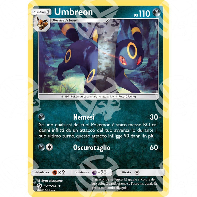 Tuoni Perduti - Umbreon - 120/214 - Warcard - Tuoni Perduti - Umbreon - 120/214 i prezzi più bassi sul mercato, solo da www.warcardshop.com! Carte singole, box, buste e mazzi.