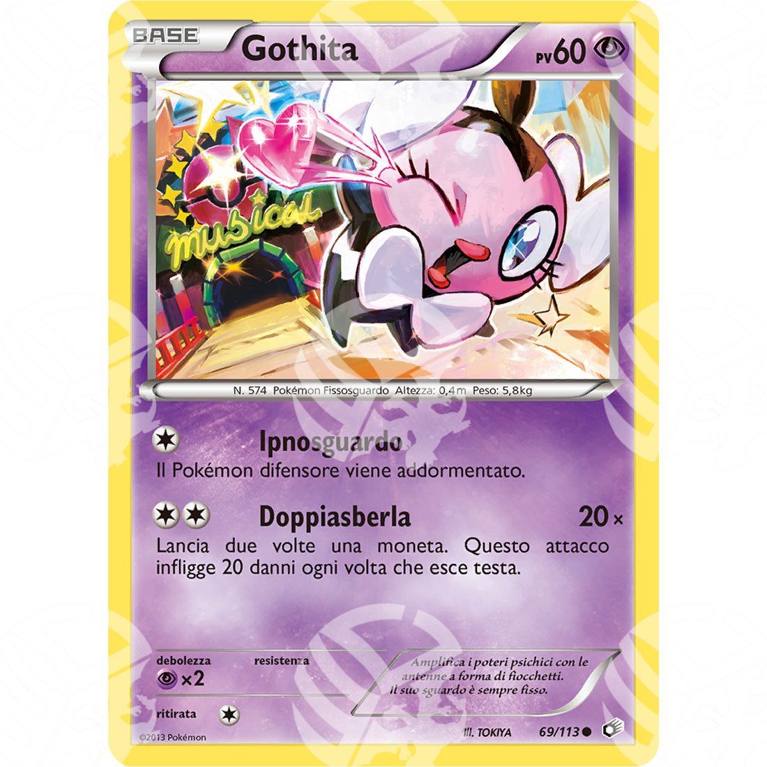 Tesori Leggendari - Gothita - 69/113 - Warcard - Tesori Leggendari - Gothita - 69/113 i prezzi più bassi sul mercato, solo da www.warcardshop.com! Carte singole, box, buste e mazzi.