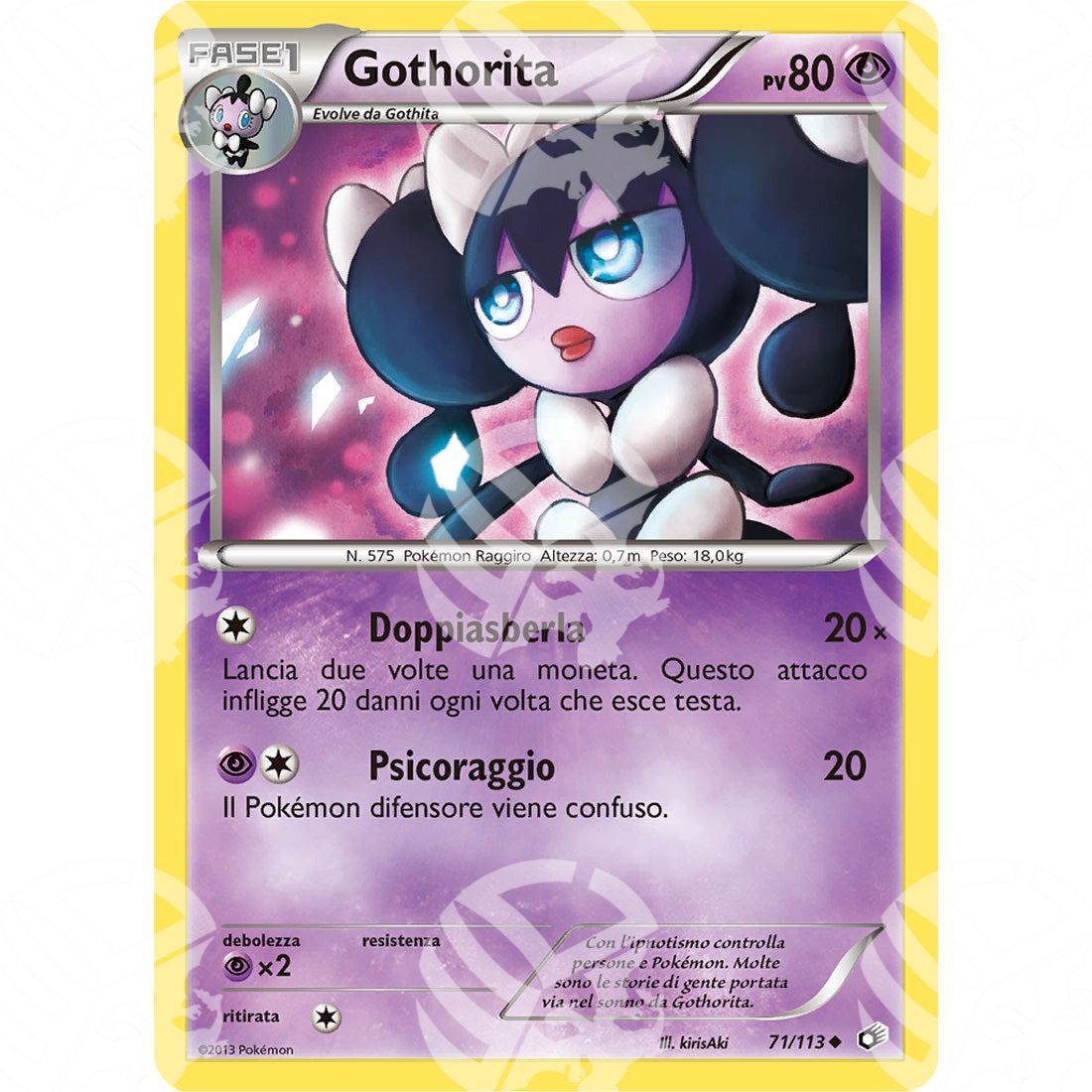 Tesori Leggendari - Gothorita - 71/113 - Warcard - Tesori Leggendari - Gothorita - 71/113 i prezzi più bassi sul mercato, solo da www.warcardshop.com! Carte singole, box, buste e mazzi.