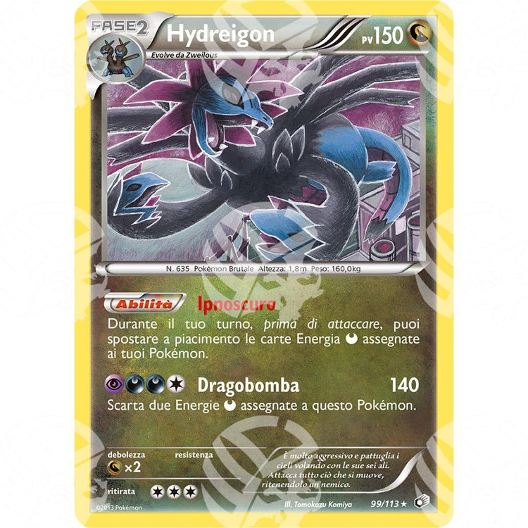 Tesori Leggendari - Hydreigon - Holo Rare 99/113 - Warcard - Tesori Leggendari - Hydreigon - Holo Rare 99/113 i prezzi più bassi sul mercato, solo da www.warcardshop.com! Carte singole, box, buste e mazzi.