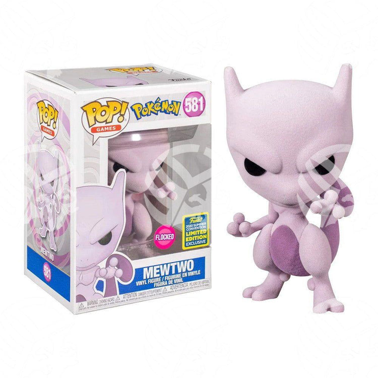 Mewtwo Flocked 9 cm - Warcard