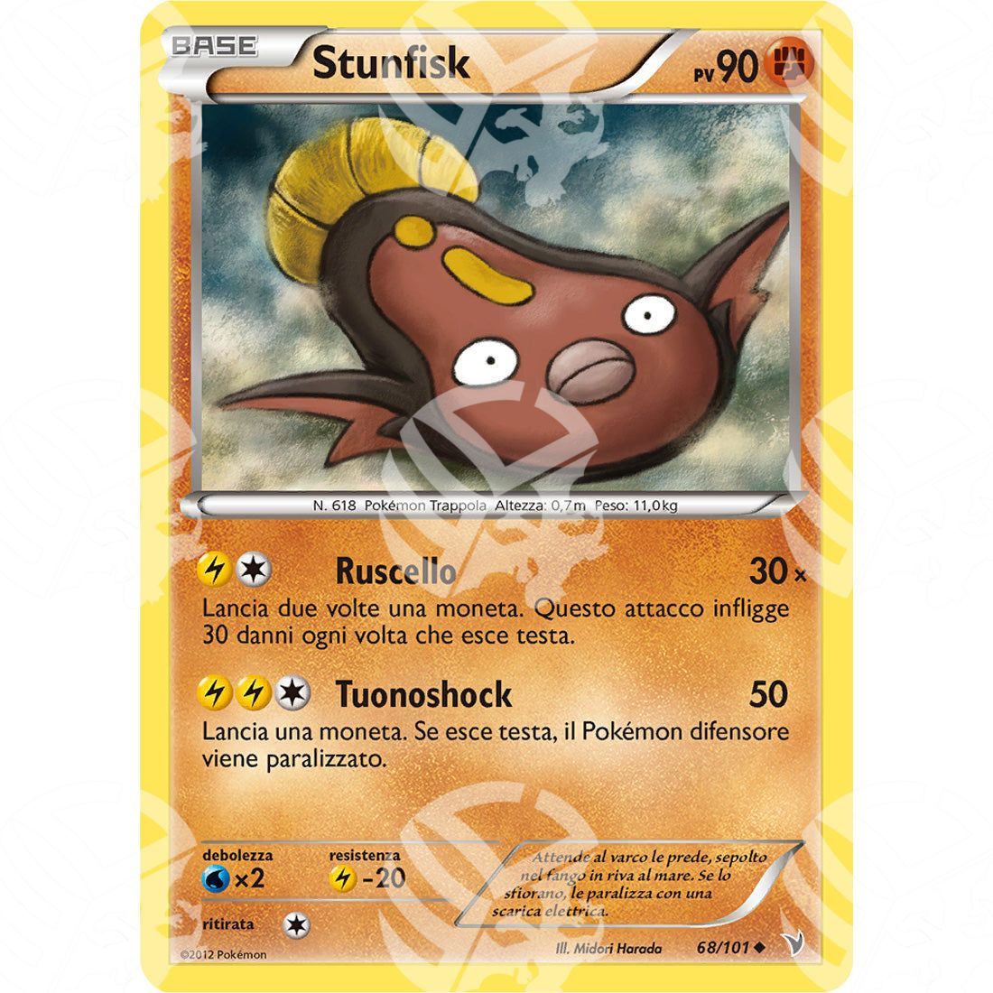 Vittorie Regali - Stunfisk - 68/101 - Warcard - Vittorie Regali - Stunfisk - 68/101 i prezzi più bassi sul mercato, solo da www.warcardshop.com! Carte singole, box, buste e mazzi.