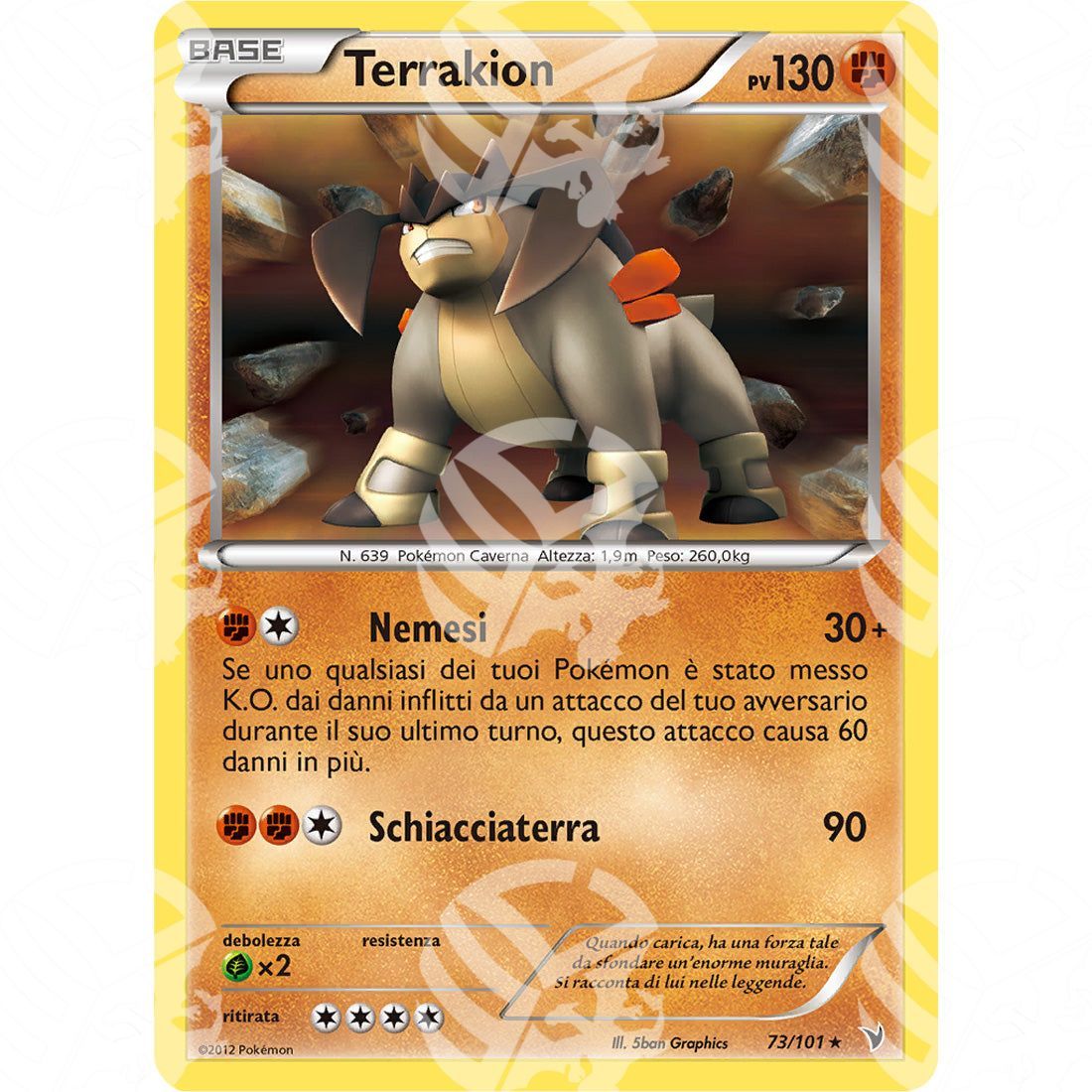 Vittorie Regali - Terrakion - Holo Rare 73/101 - Warcard - Vittorie Regali - Terrakion - Holo Rare 73/101 i prezzi più bassi sul mercato, solo da www.warcardshop.com! Carte singole, box, buste e mazzi.