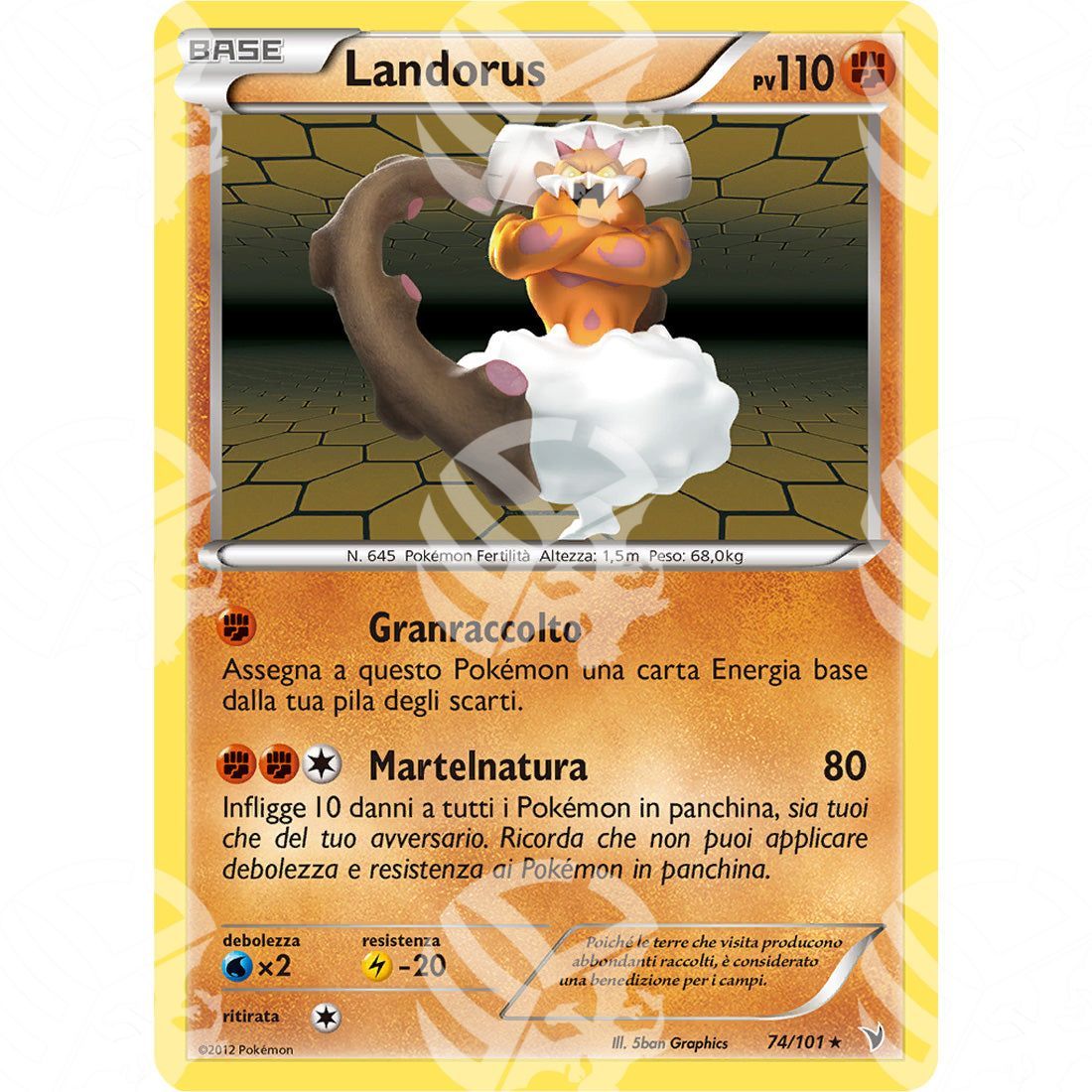 Vittorie Regali - Landorus - Holo Rare 74/101 - Warcard - Vittorie Regali - Landorus - Holo Rare 74/101 i prezzi più bassi sul mercato, solo da www.warcardshop.com! Carte singole, box, buste e mazzi.