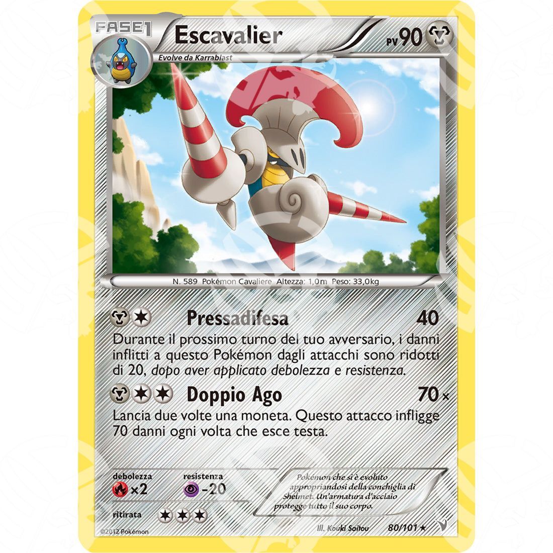 Vittorie Regali - Escavalier - 80/101 - Warcard - Vittorie Regali - Escavalier - 80/101 i prezzi più bassi sul mercato, solo da www.warcardshop.com! Carte singole, box, buste e mazzi.