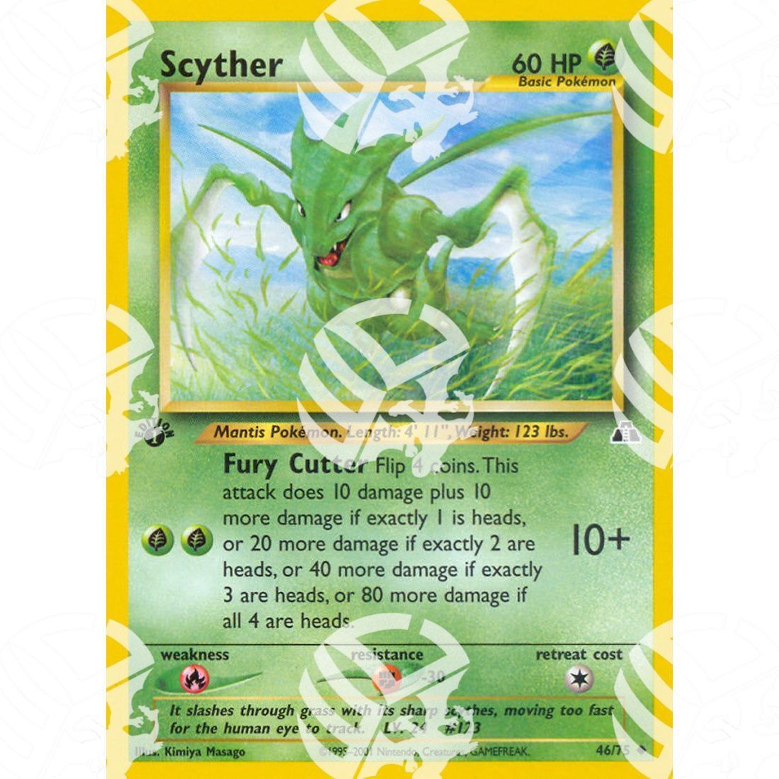 Neo Discovery - Scyther - 46/75 - Warcard