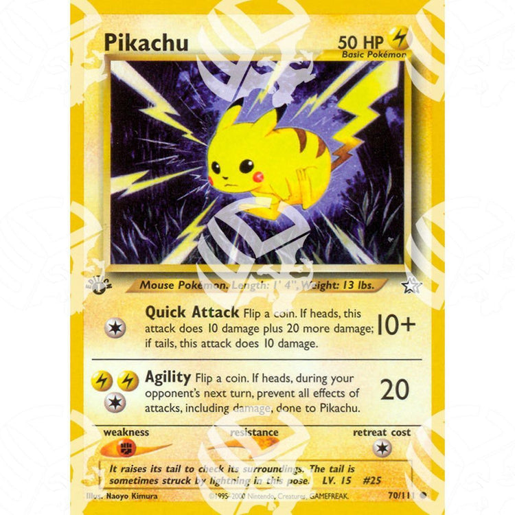 Neo Genesis - Pikachu - 70/111 - Warcard - Neo Genesis - Pikachu - 70/111 i prezzi più bassi sul mercato, solo da www.warcardshop.com! Carte singole, box, buste e mazzi.