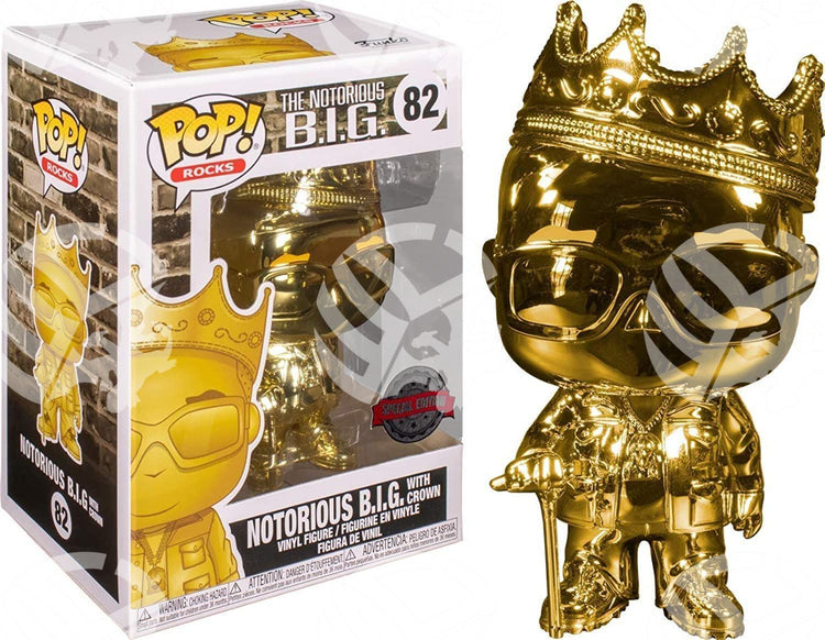 Notorious B.I.G. With Crown Special Edition 9cm - Warcard - One Piece Pop! i prezzi più bassi sul mercato, solo da www.warcardshop.com! Carte singole, box, buste e mazzi.