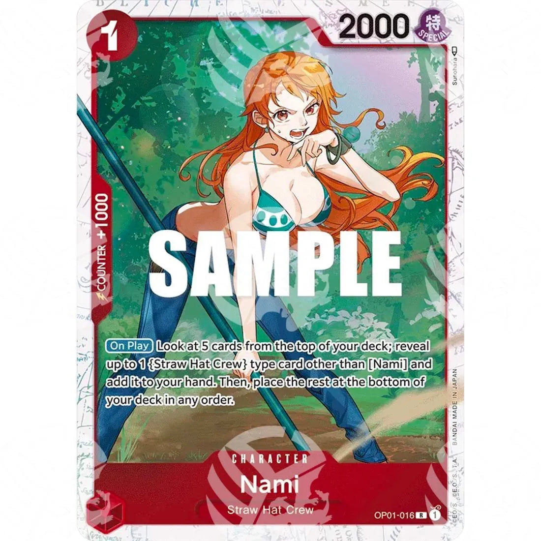 Ultra Deck -The Three Captains - Nami-OP01-016 -482