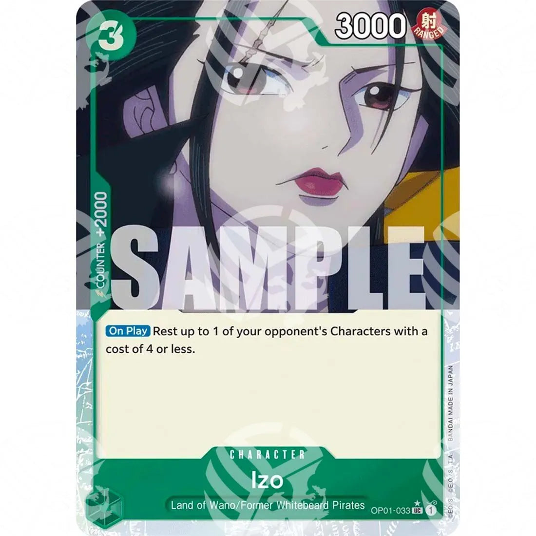 The Best - Premium Booster - Izo - Full Art-OP01-033f -959