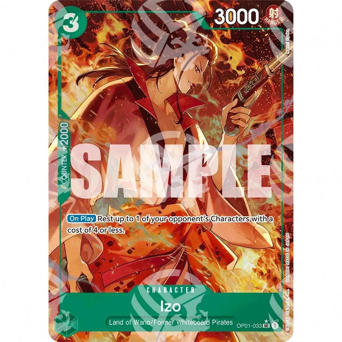 The Best - Premium Booster - Izo - Alternate Art-OP01-033a -957