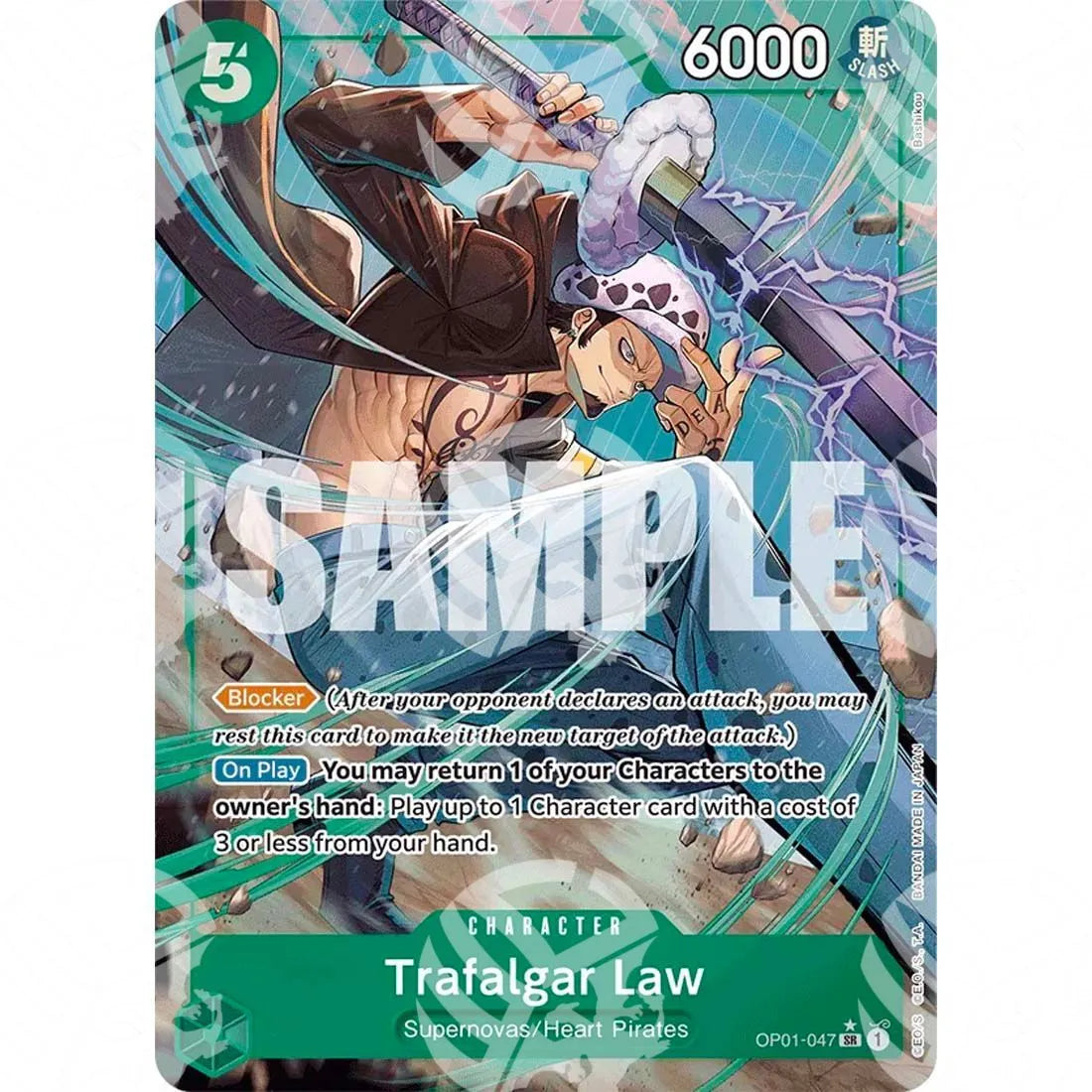 The Best - Premium Booster - Trafalgar Law - Alternate Art-OP01-047a -589