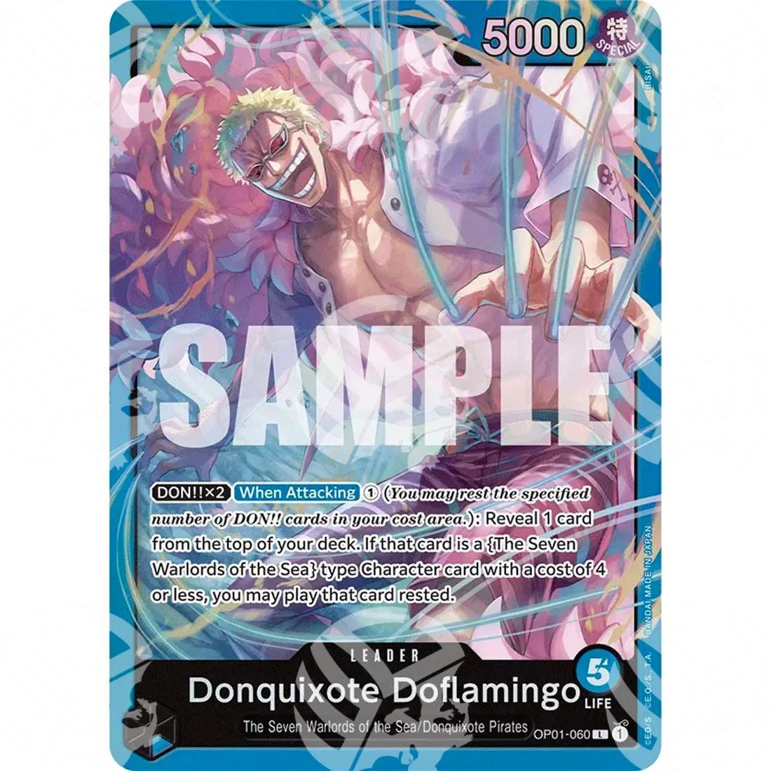 Starter Deck Donquixote Doflamingo - Donquixote Doflamingo-OP01-060 -526