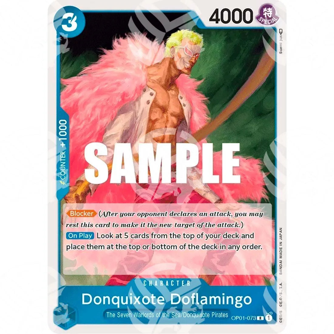 Starter Deck Donquixote Doflamingo - Donquixote Doflamingo-OP01-073 -527