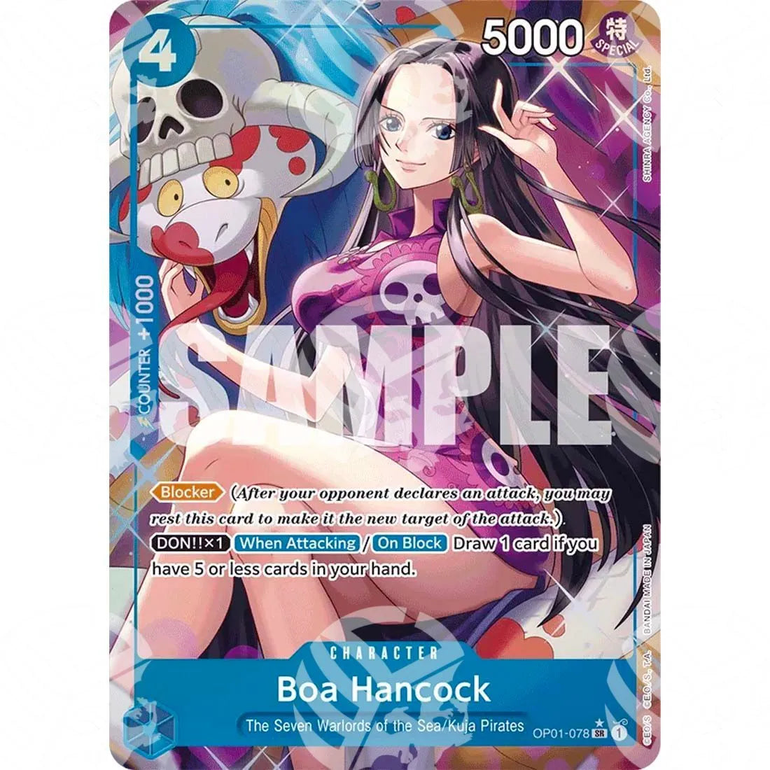 The Best - Premium Booster - Boa Hancock - Alternate Art-OP01-078a -521