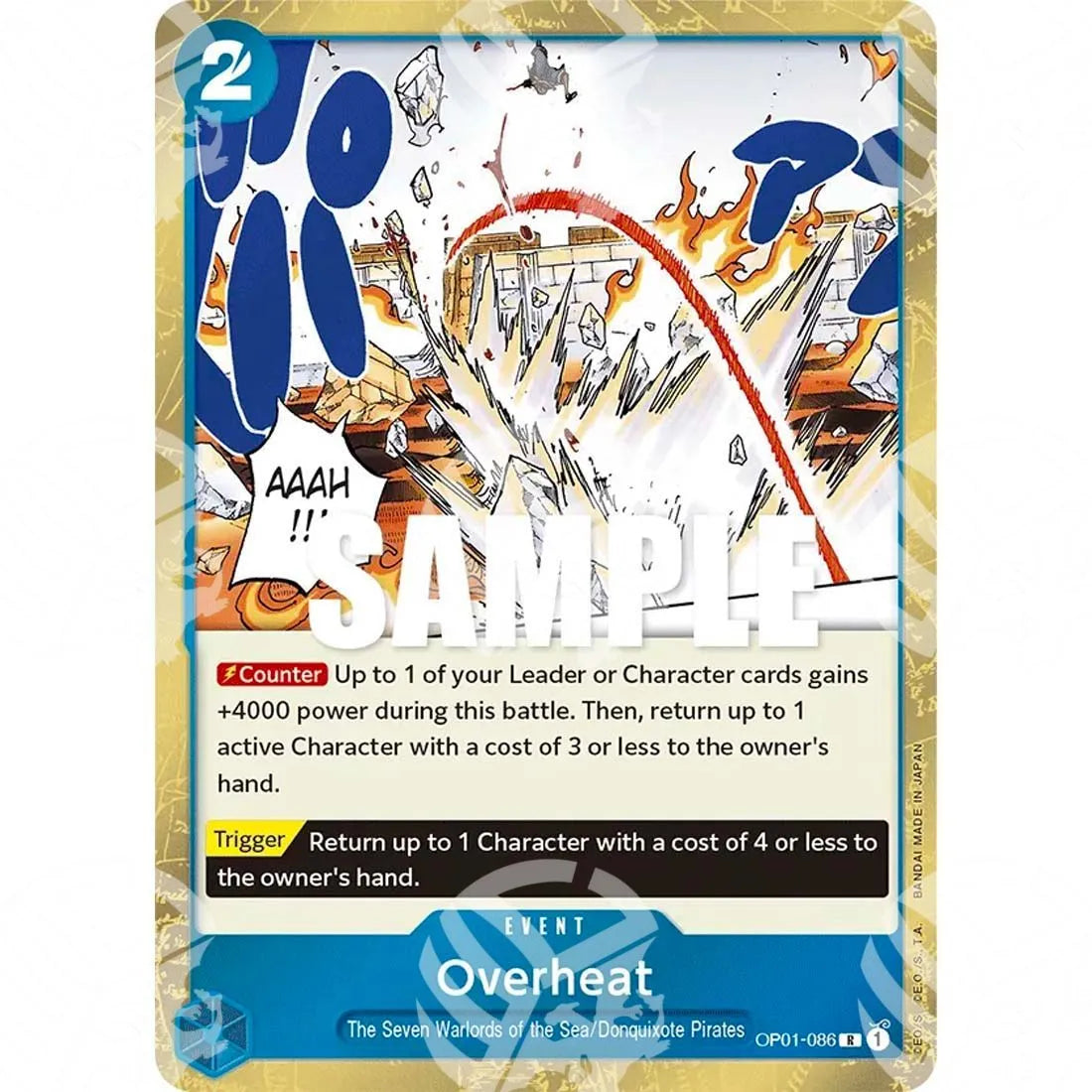 Starter Deck Donquixote Doflamingo - Overheat-OP01-086 -534