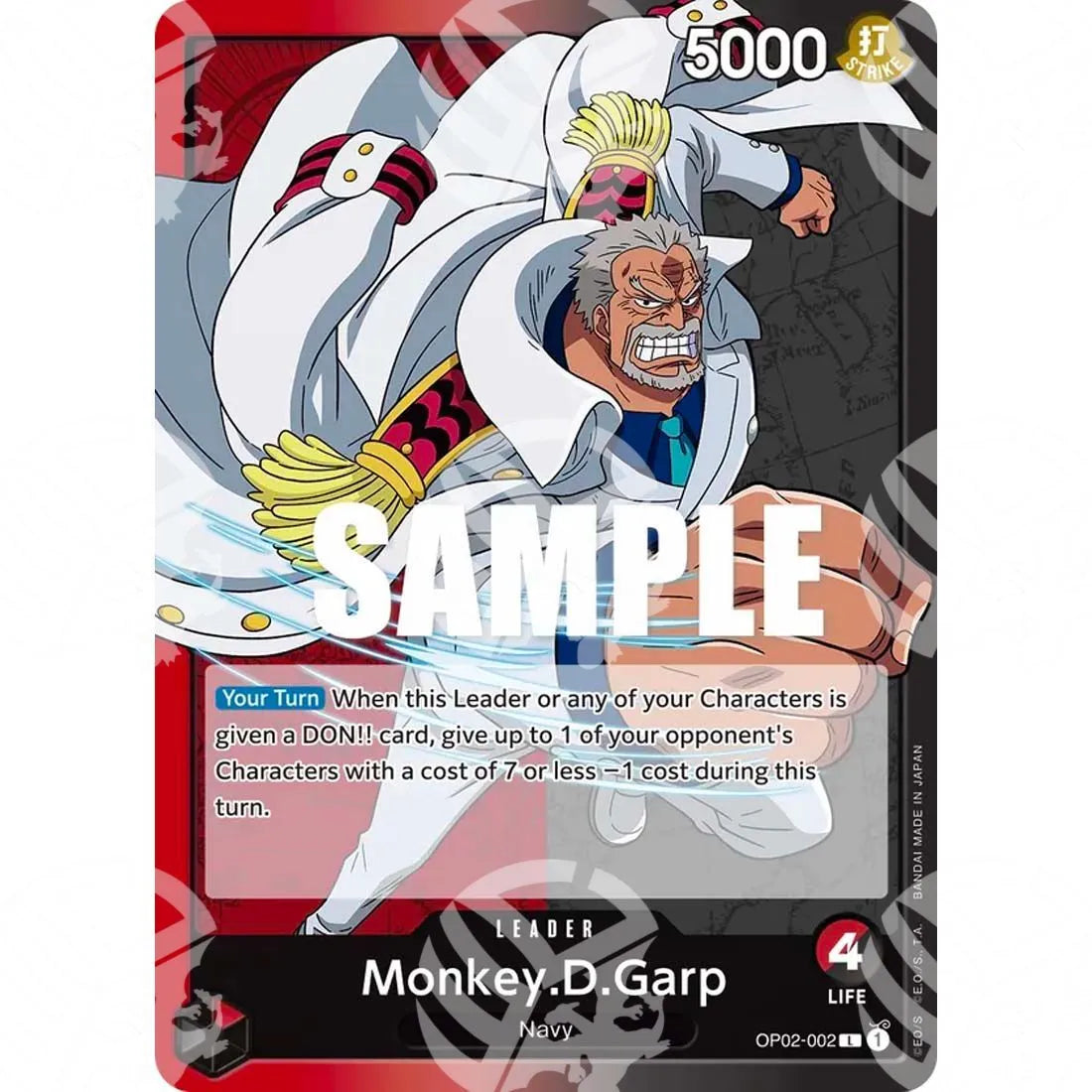 Paramount War - Monkey.D.Garp-OP02-002 -702