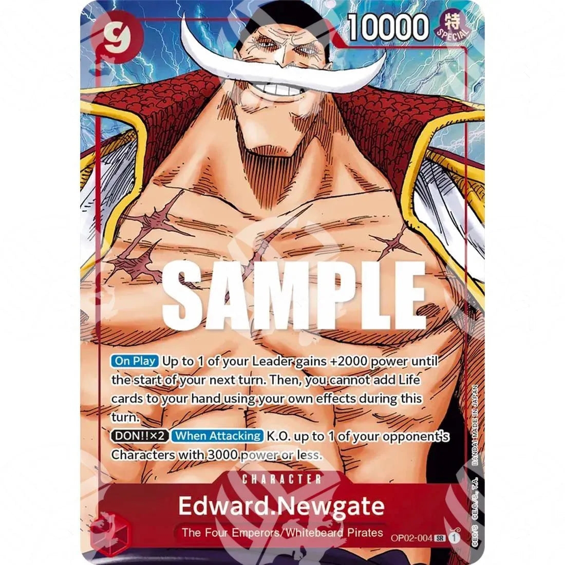 Paramount War - Edward.Newgate - Alternate Art-OP02-004a -706