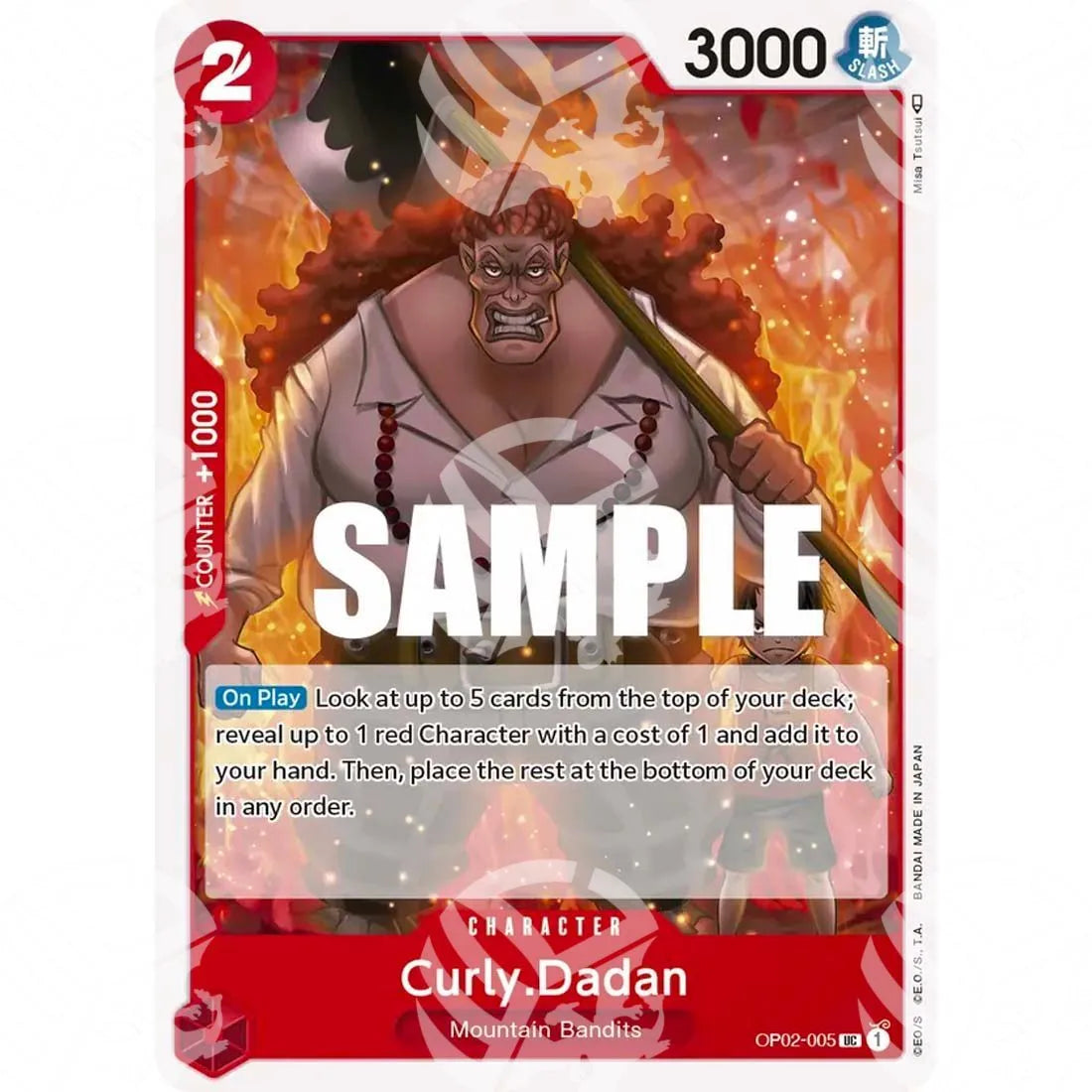 Paramount War - Curly.Dadan-OP02-005 -707