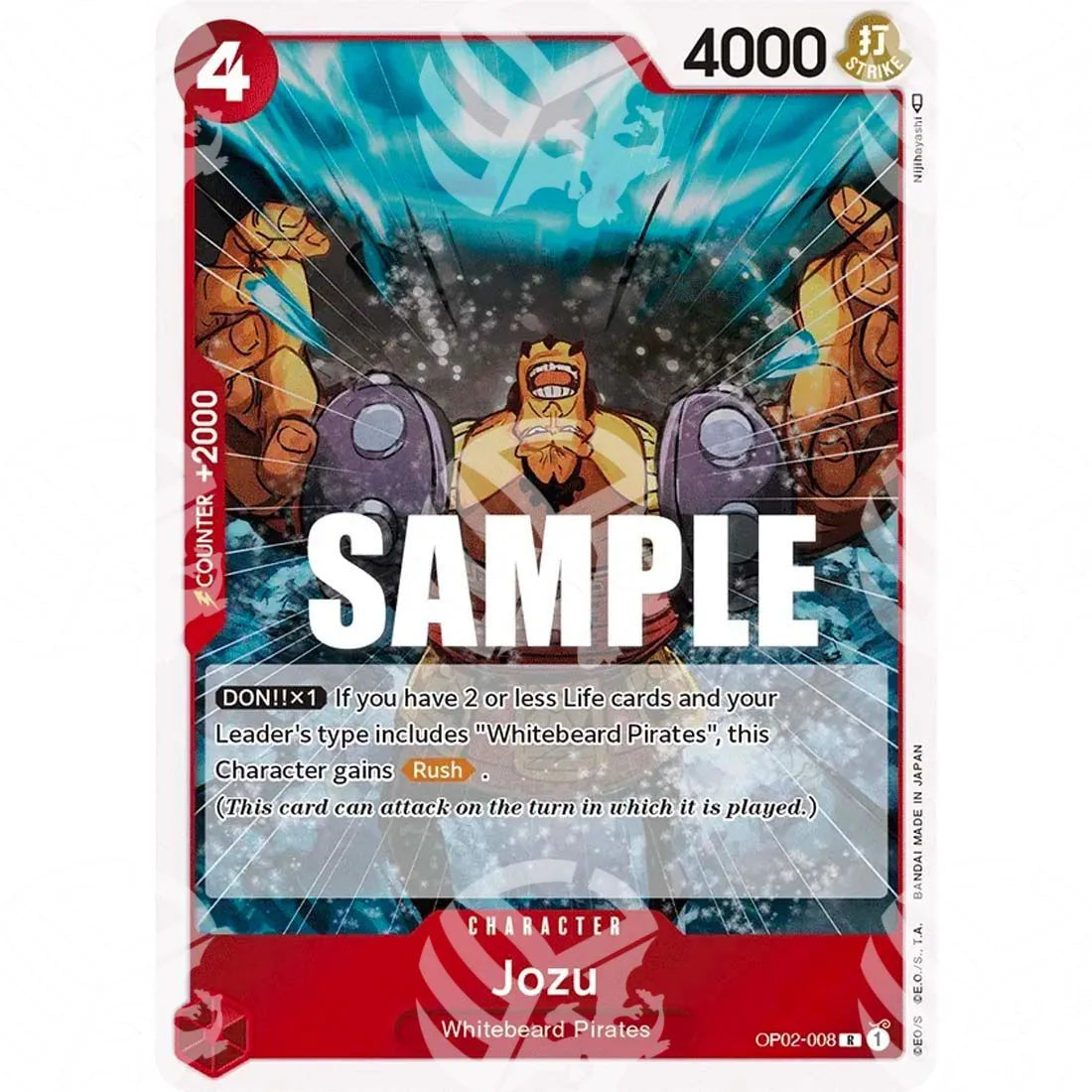 Paramount War - Jozu-OP02-008 -710