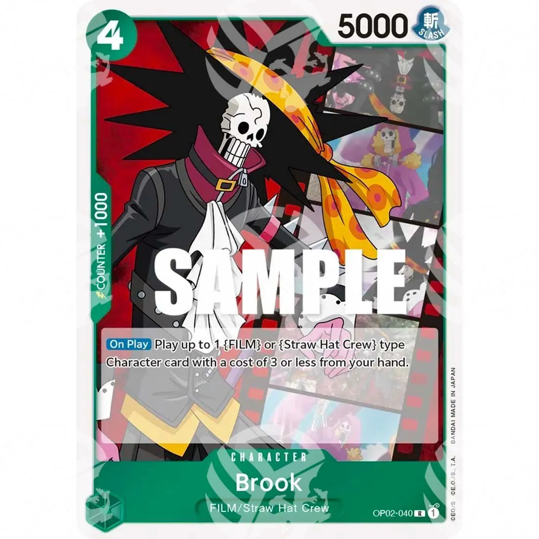 Starter Deck Uta - Brook - Non-Foil Reprint-OP02-040 -315