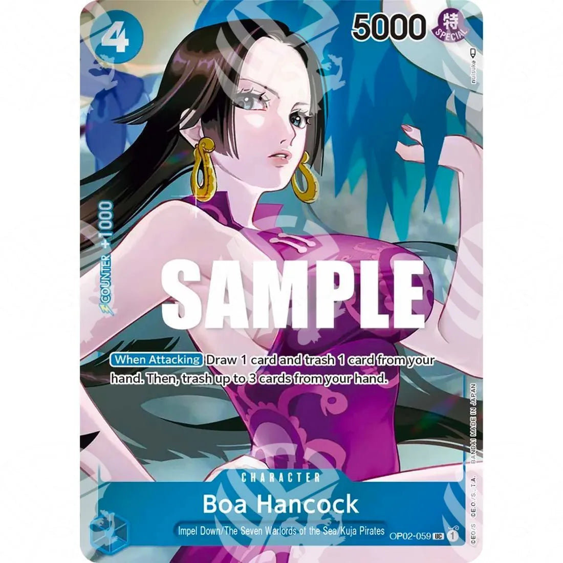 Paramount War - Boa Hancock - Box Topper-OP02-059b -113