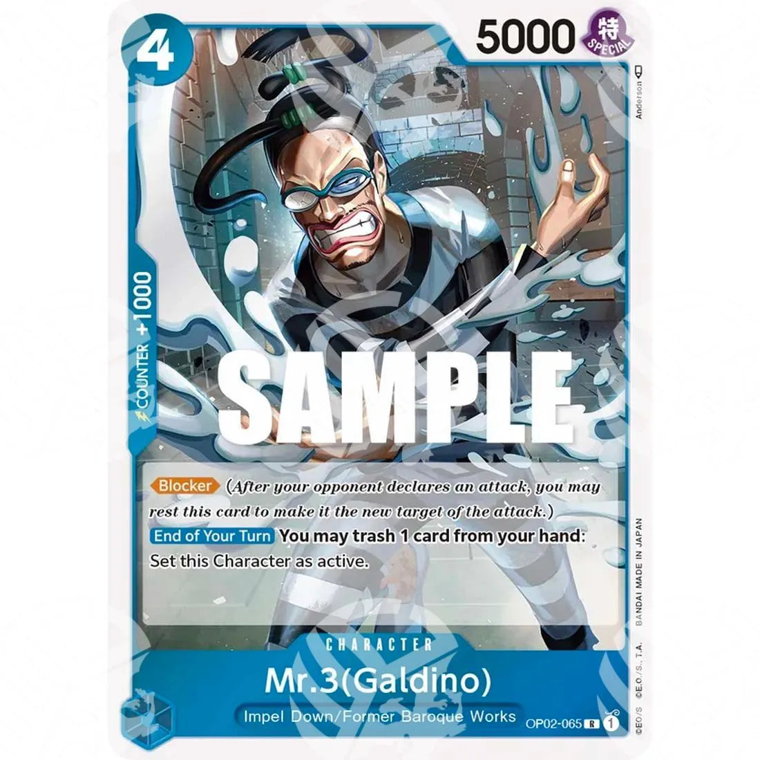 Paramount War - Mr.3 (Galdino)-OP02-065 -120