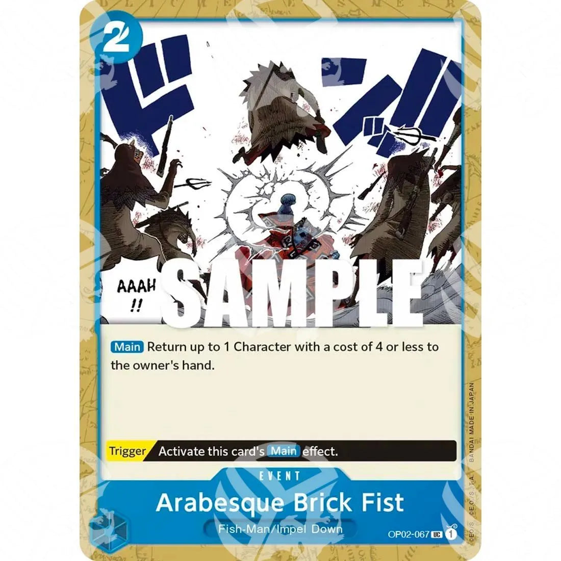Paramount War - Arabesque Brick Fist-OP02-067 -122