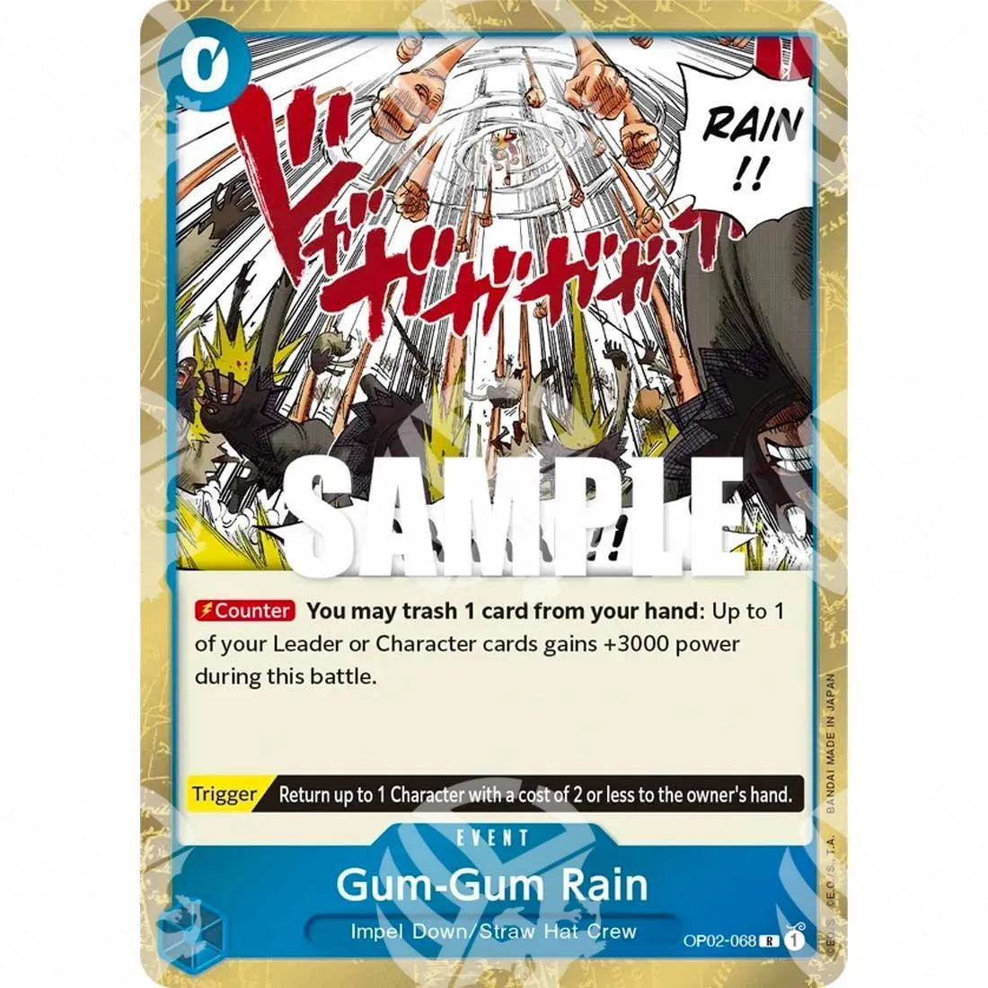 Paramount War - Gum-Gum Rain-OP02-068 -123