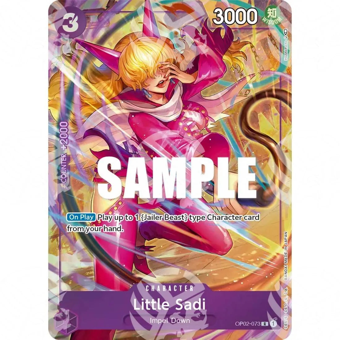 Paramount War - Little Sadi - Alternate Art-OP02-073a -131
