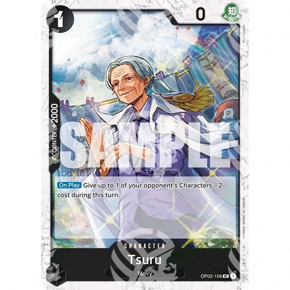 The Best - Premium Booster - Tsuru - Jolly Roger Foil-OP02-106j -952