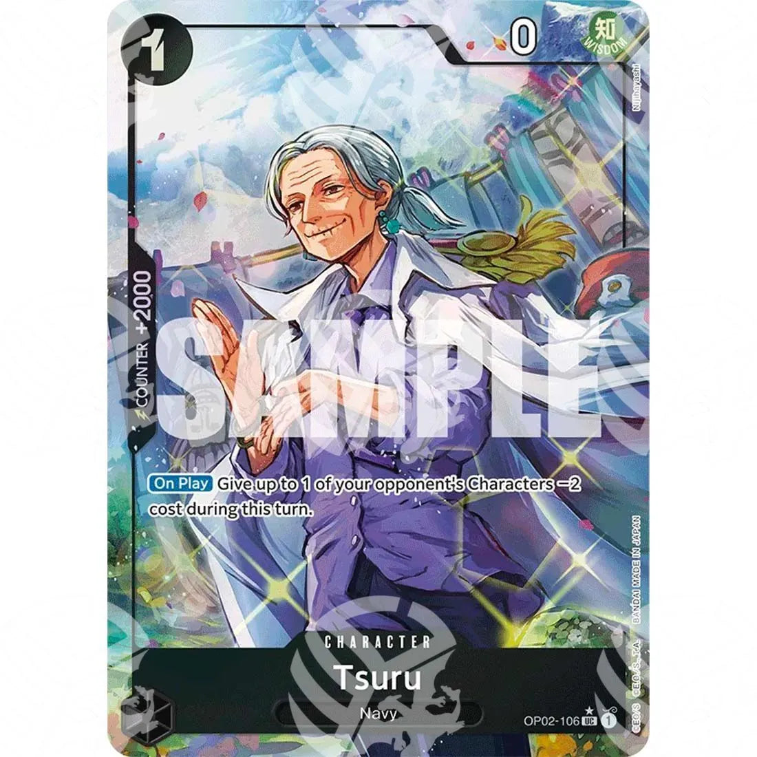 The Best - Premium Booster - Tsuru - Full Art-OP02-106f -968