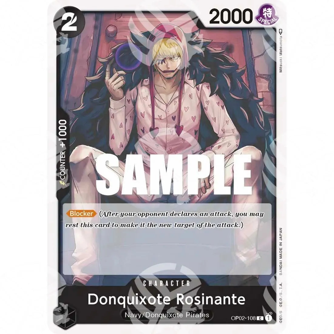 Starter Deck Smoker - Donquixote Rosinante-OP02-108 -547