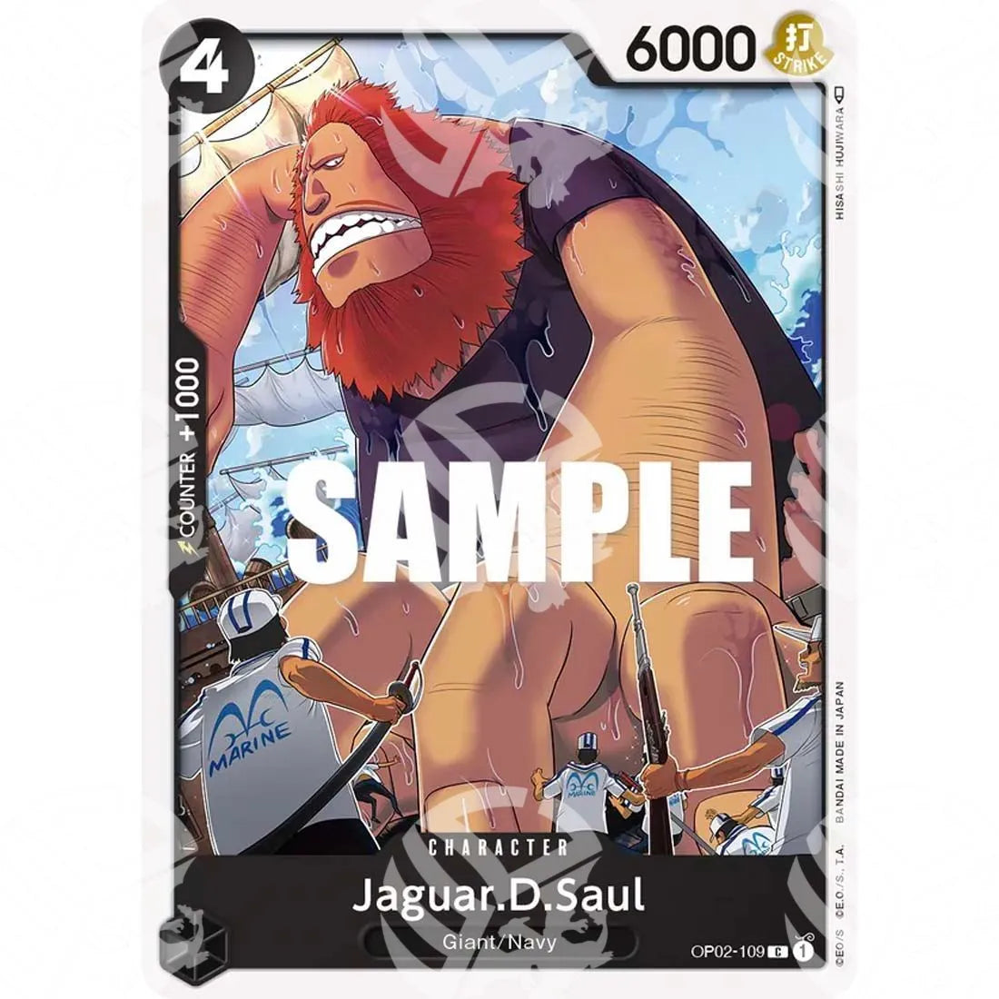 Starter Deck Smoker - Jaguar.D.Saul-OP02-109 -538