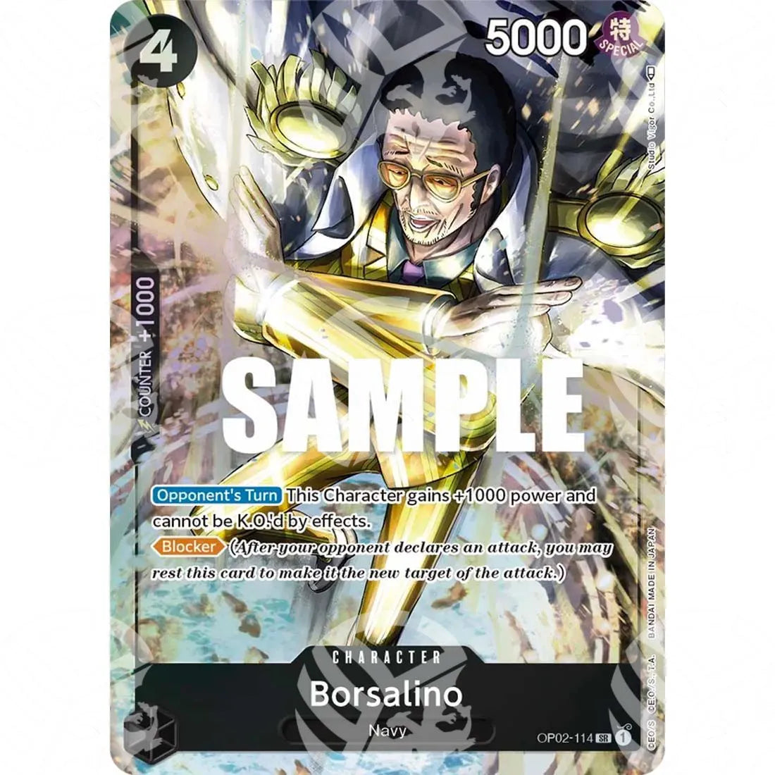 Paramount War - Borsalino - Alternate Art-OP02-114a -208
