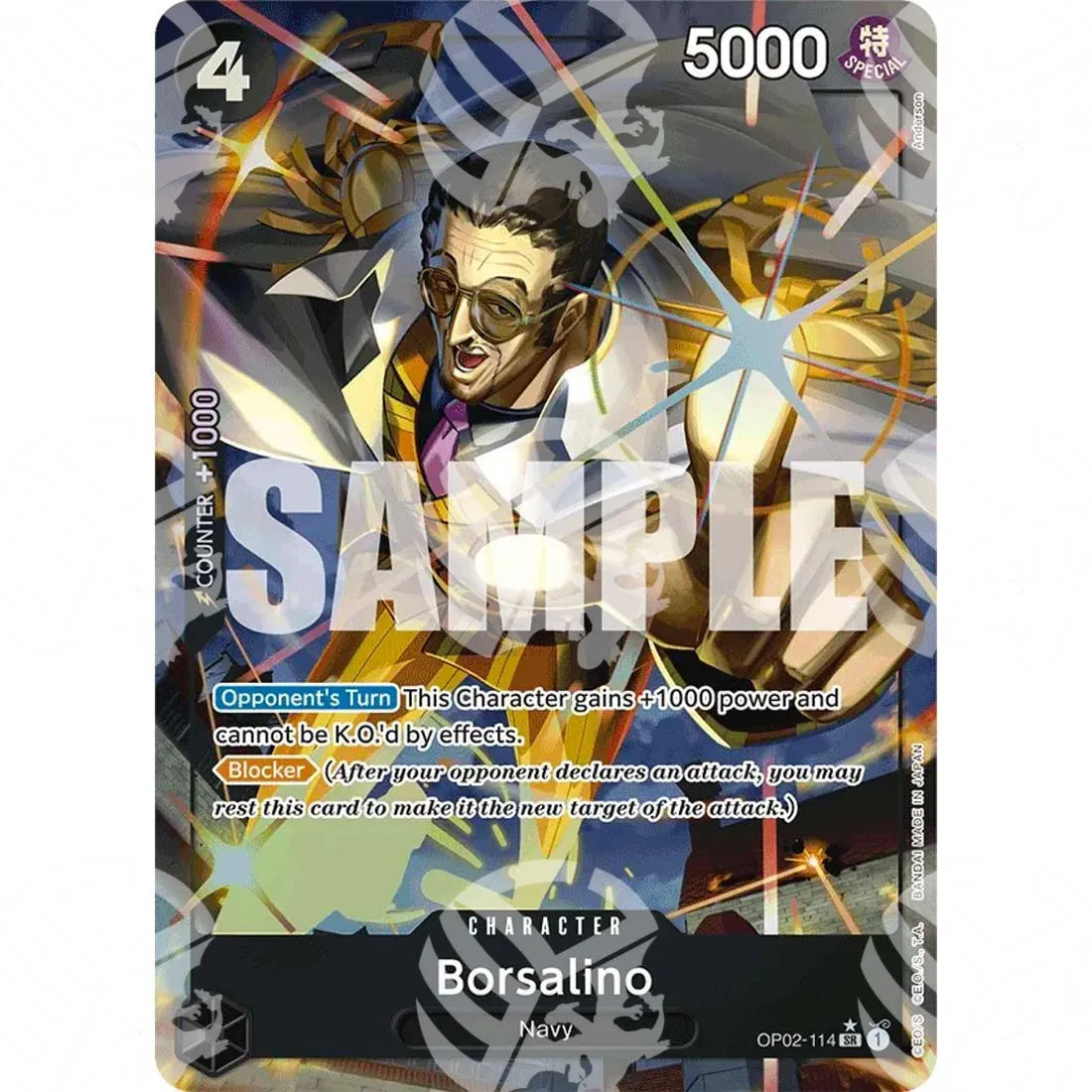 The Best - Premium Booster - Borsalino - Alternate Art-OP02-114a -519