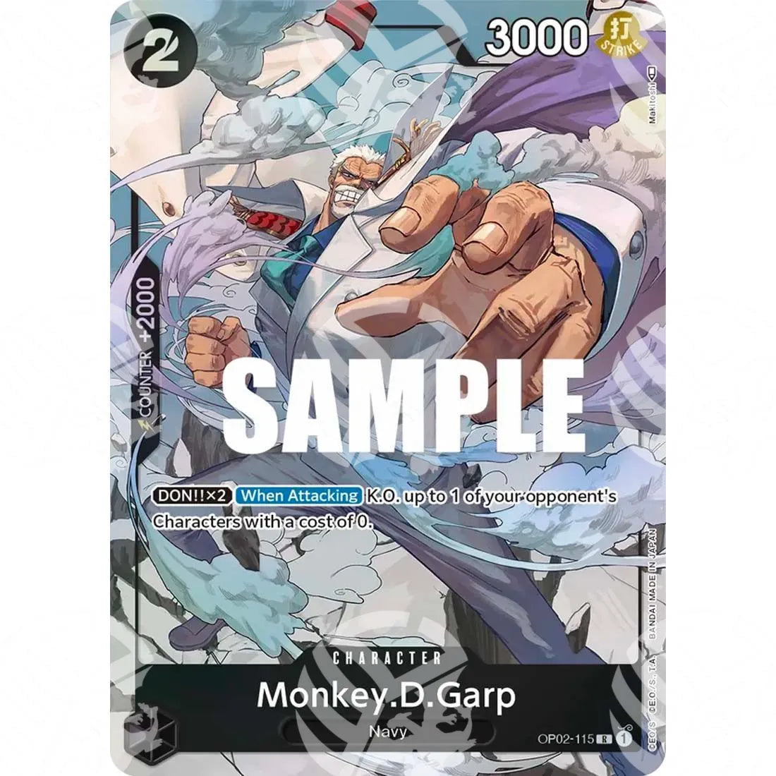 Paramount War - Monkey.D.Garp - Alternate Art-OP02-115a -210