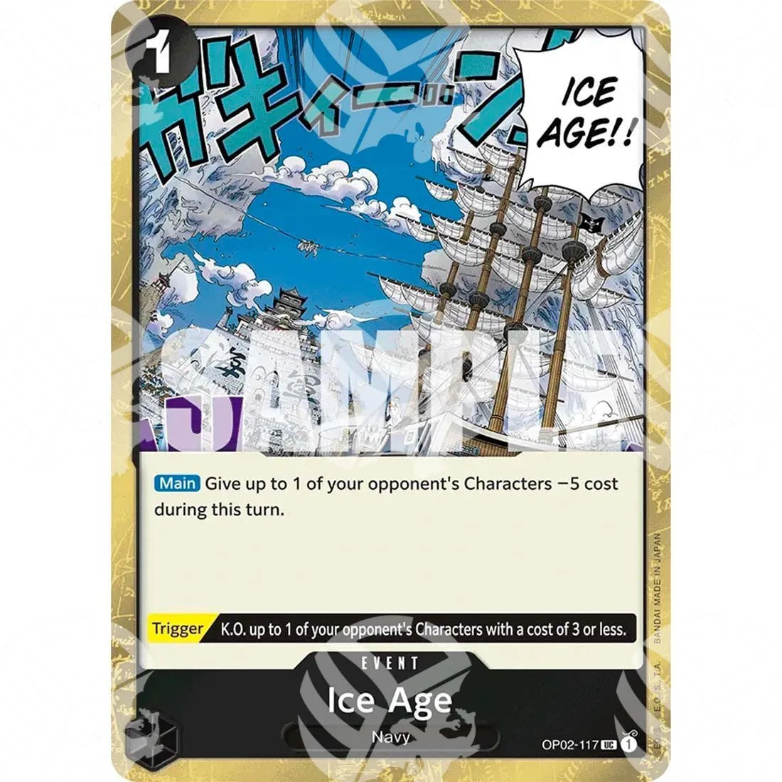 The Best - Premium Booster - Ice Age - Textured Foil-OP02-117t -575