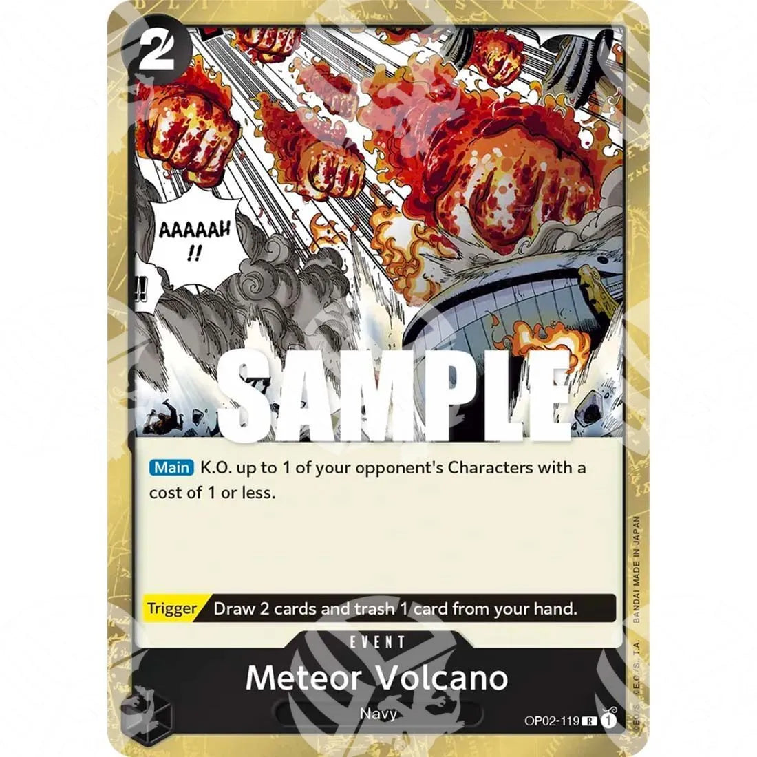 Paramount War - Meteor Volcano-OP02-119 -216