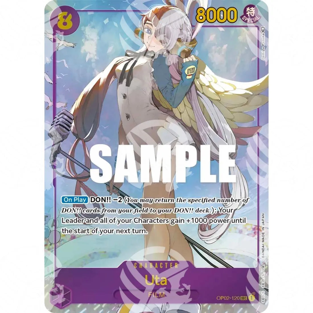 Paramount War - Uta - Alternate Art-OP02-120a -218