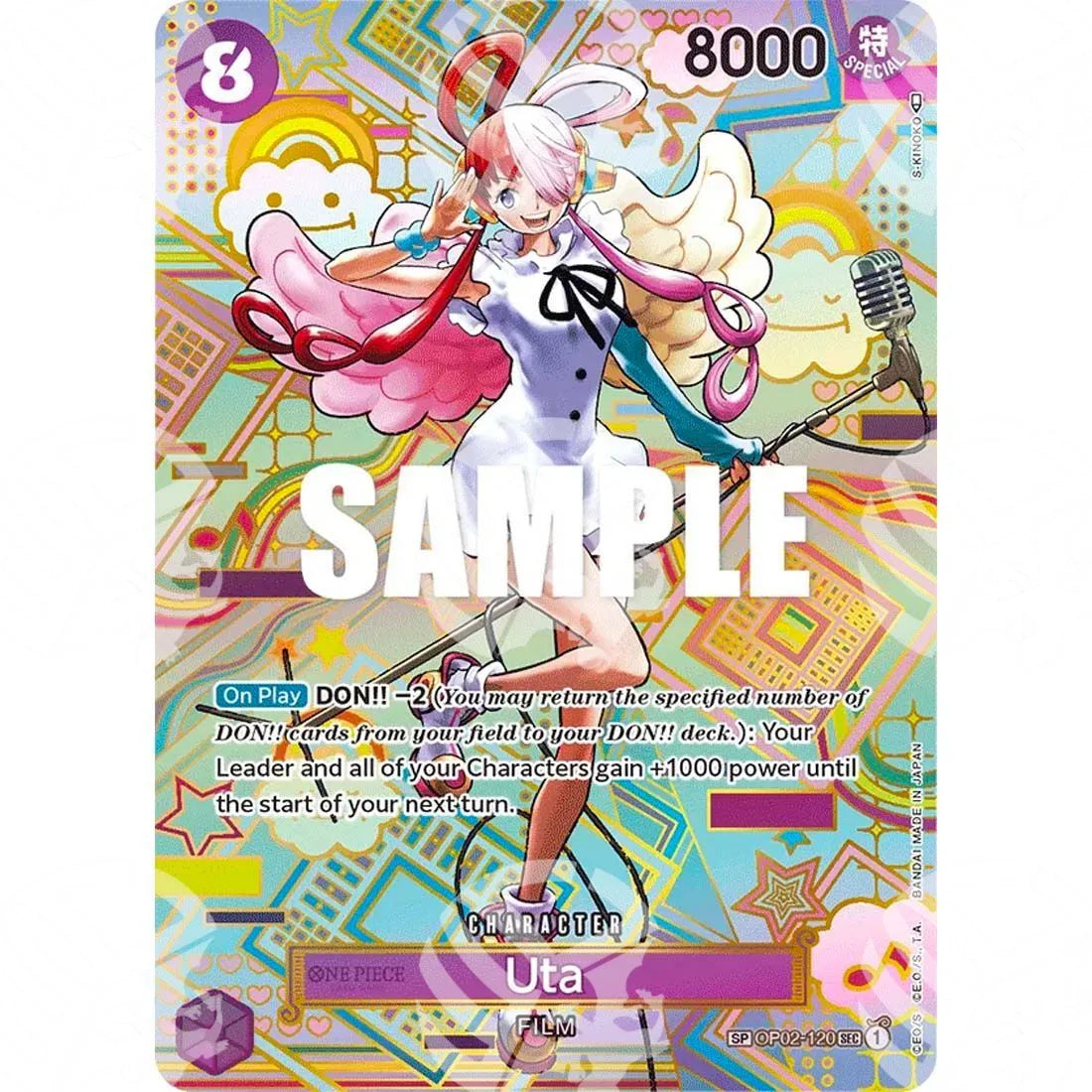 Awakening of the New Era - Uta - Special Rare-OP02-120 -450