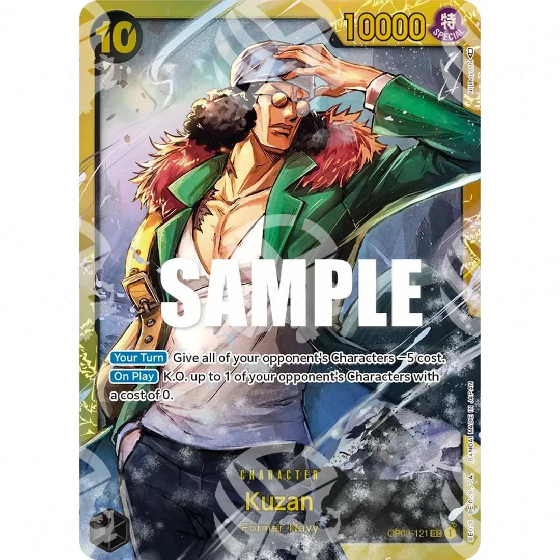 Paramount War - Kuzan - Secret Rare-OP02-121 -220