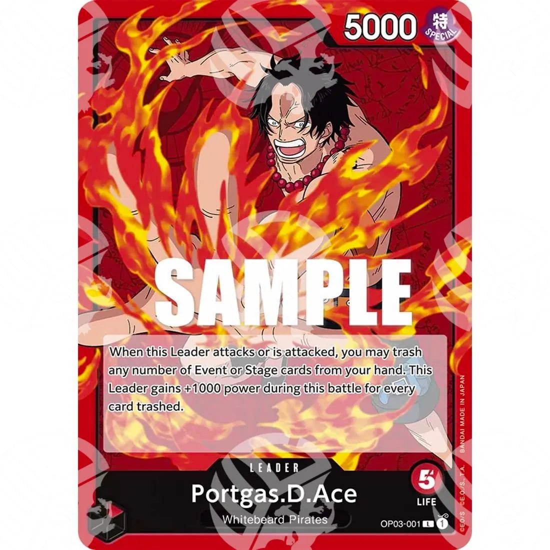 Pillars of Strength - Portgas.D.Ace-OP03-001 -295