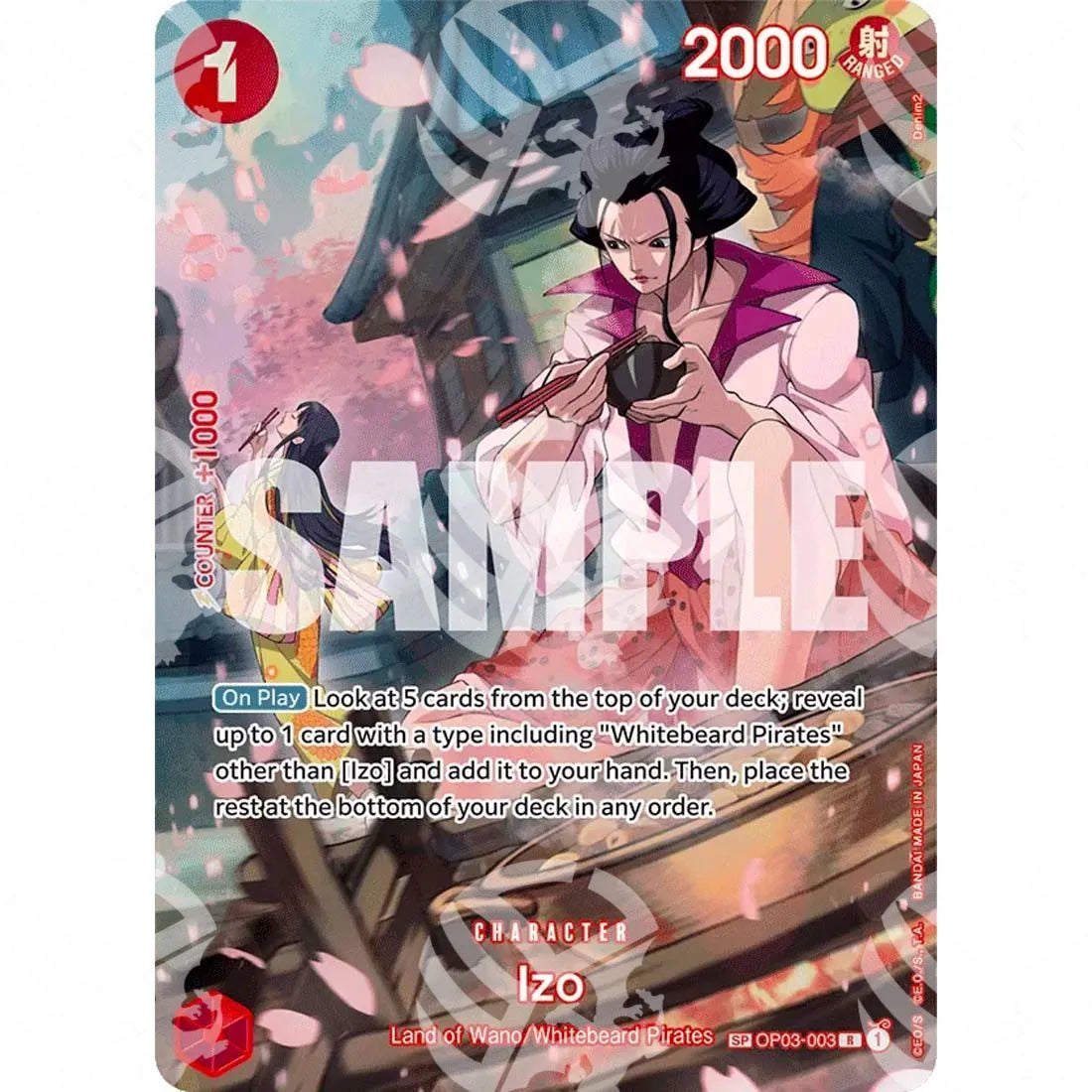 500 Years into the Future - Izo - Special Rare-OP03-003 -477