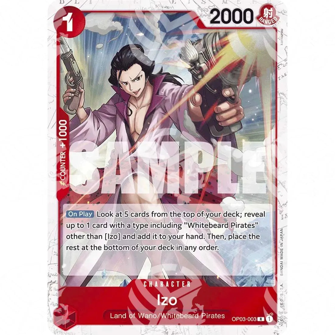 The Best - Premium Booster - Izo - Jolly Roger Foil-OP03-003 -557