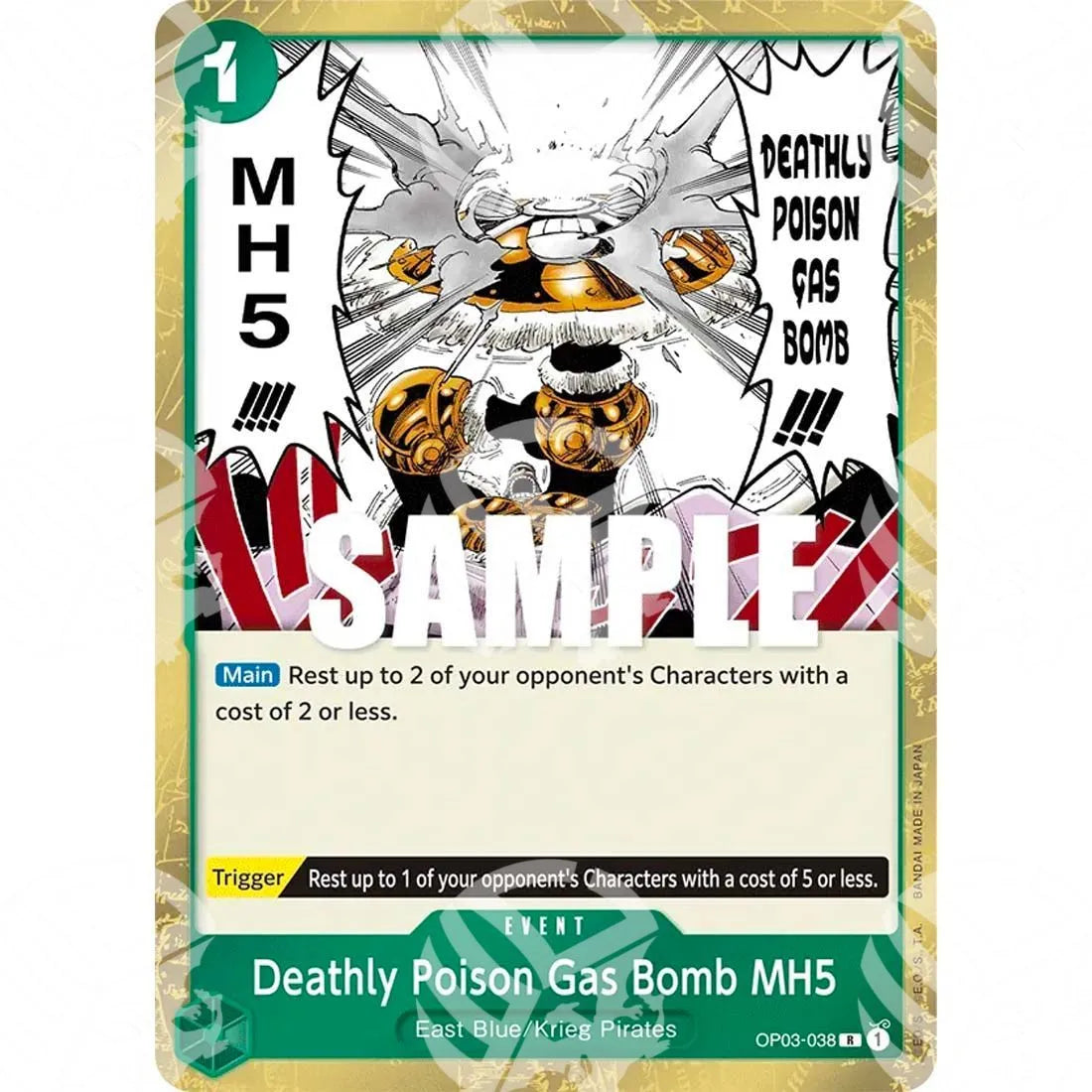 Pillars of Strength - Deathly Poison Gas Bomb MH5-OP03-038 -157