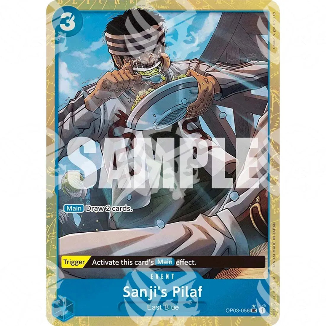 The Best - Premium Booster - Sanji's Pilaf - Alternate Art -OP03-056a -998