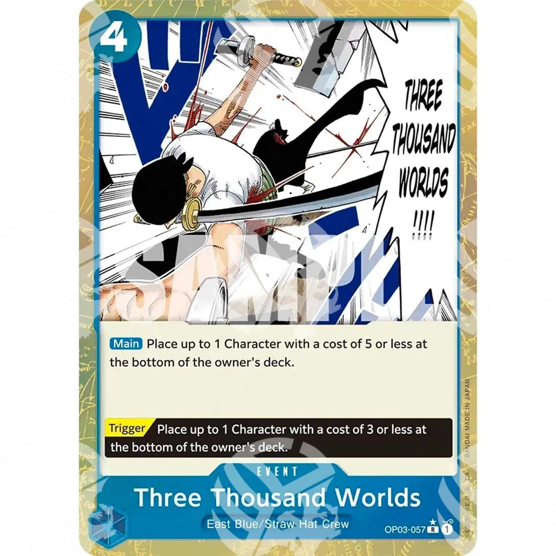 The Best - Premium Booster - Three Thousand Worlds - Jolly Roger Foil-OP03-057j -593